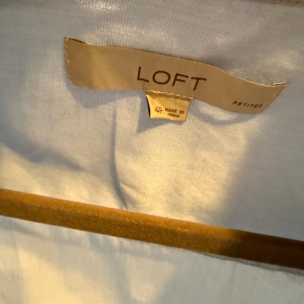 Loft Twisted Front Button-Down Tunic - image 6